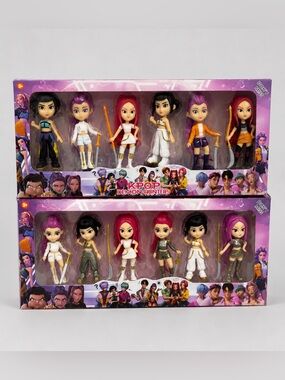 KPOP Demon Hunters Figure Set 2-Pack – 12 Collectible Figures (2 Sealed 6-Packs)